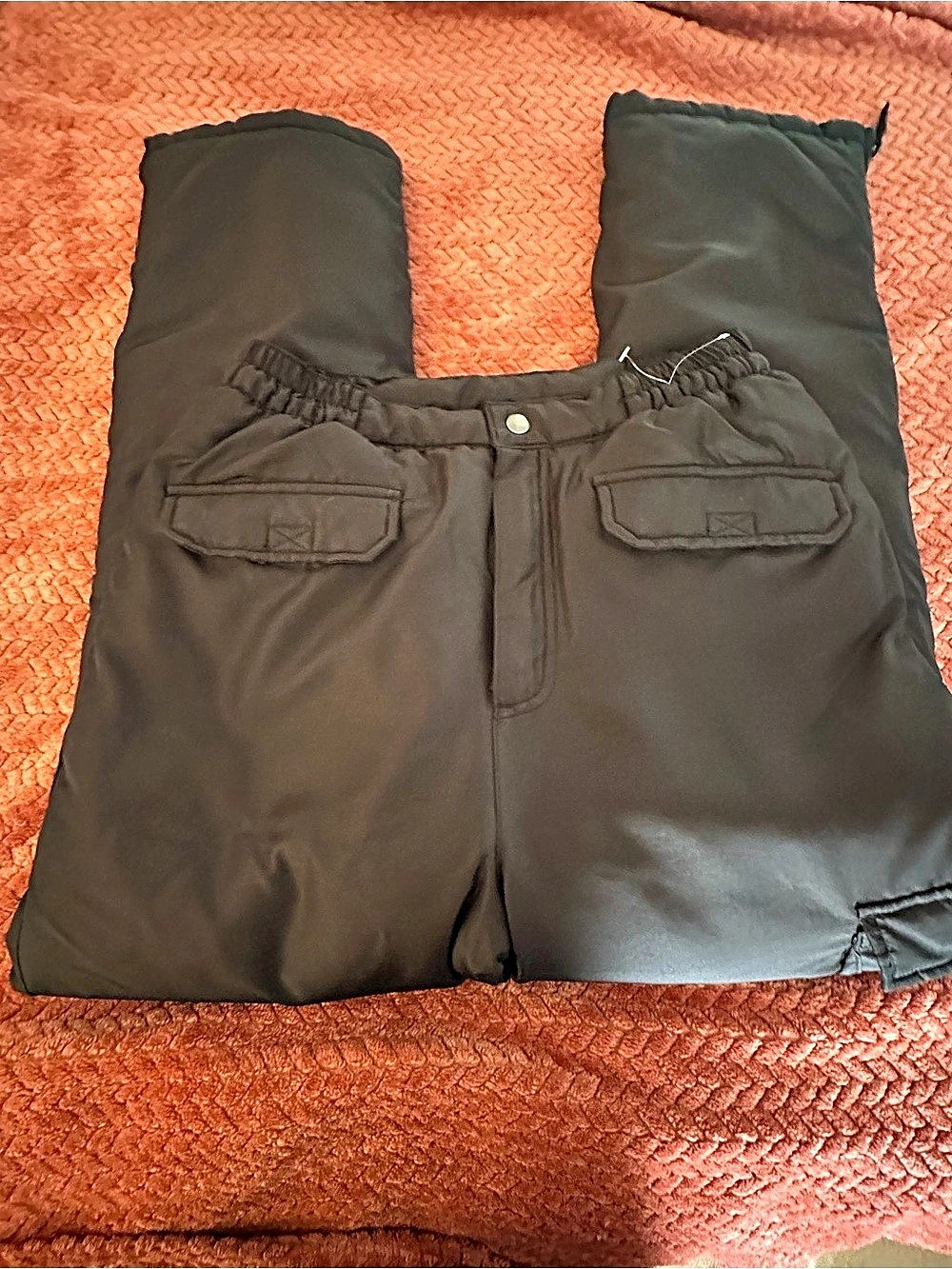 Extreme Outfitters Boys Cargo Pants Black Size 16/18 Like New